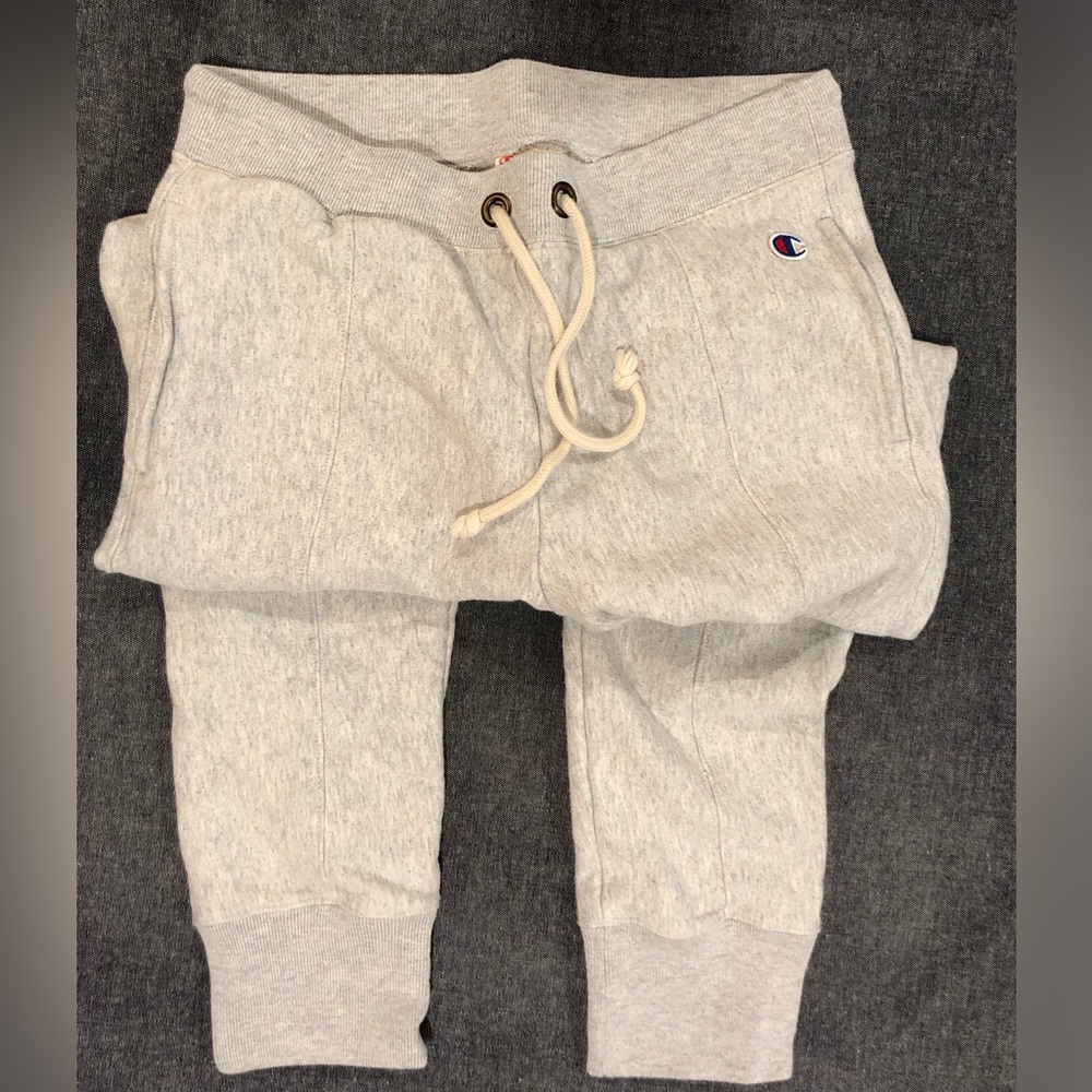 Champion Reverse Weave Sweats Gray Womens Small - Picture 2 of 12